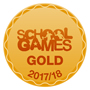 School Games Gold Logo 2017/18